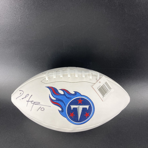 Titans - DeAndre Hopkins Signed Panel Ball With Titans Logo