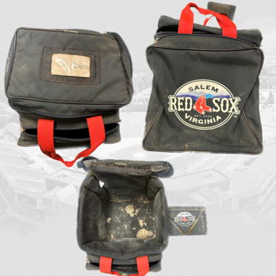 2024 & 2025 Salem Red Sox Team Used On-Deck Bag w/Pine Tar Applicator