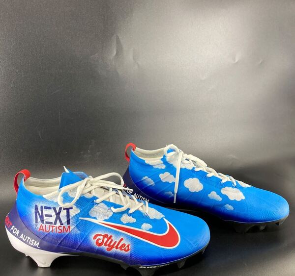 MCMC - Chargers Denzel Perryman Custom Cleats 2025 Season Size 12 Procee...