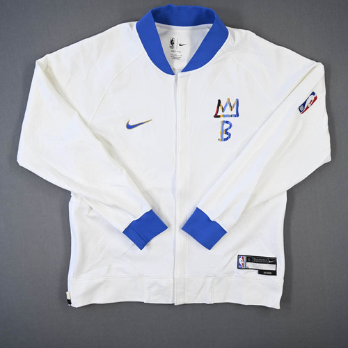 Image of Dinwiddie, Spencer - Brooklyn Nets - Game-Issued City Edition Jacket - 2022-23 NBA Season