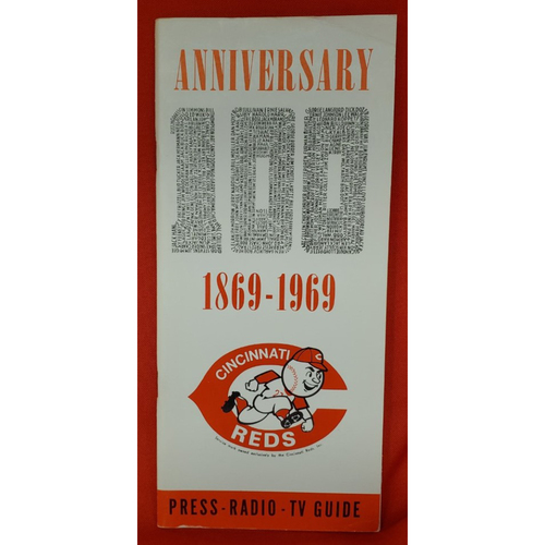 1969 Cincinnati Reds Media Guide