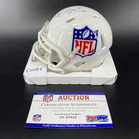 NFL - Jacksonville State Zerrick Cooper Signed NFL Shield Mini Helmet