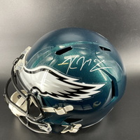NFL - Eagles Kyle McCord Signed Replica Speed Helmet