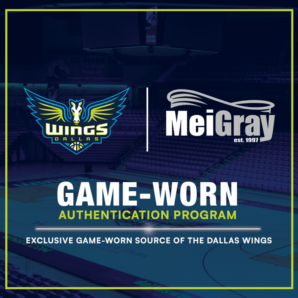 Dallas Wings Partner with MeiGray for Game-Worn Memorabilia Program