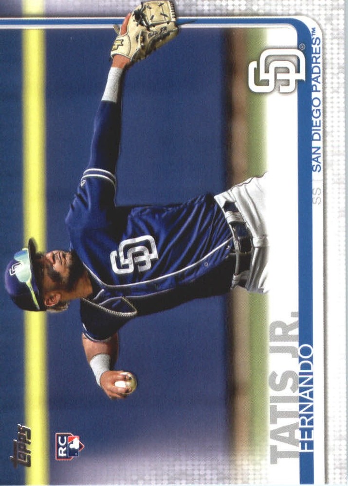2019 Topps #410 Fernando Tatis Jr. Rookie Card