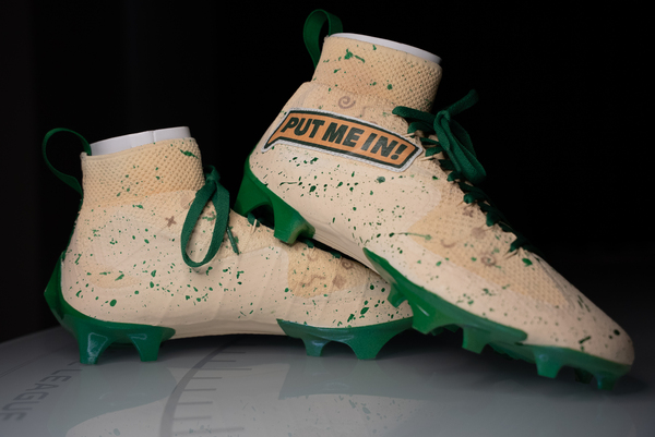 MCMC - Julian Edelman 2025 Custom Cleats  - Supporting Put Me In!