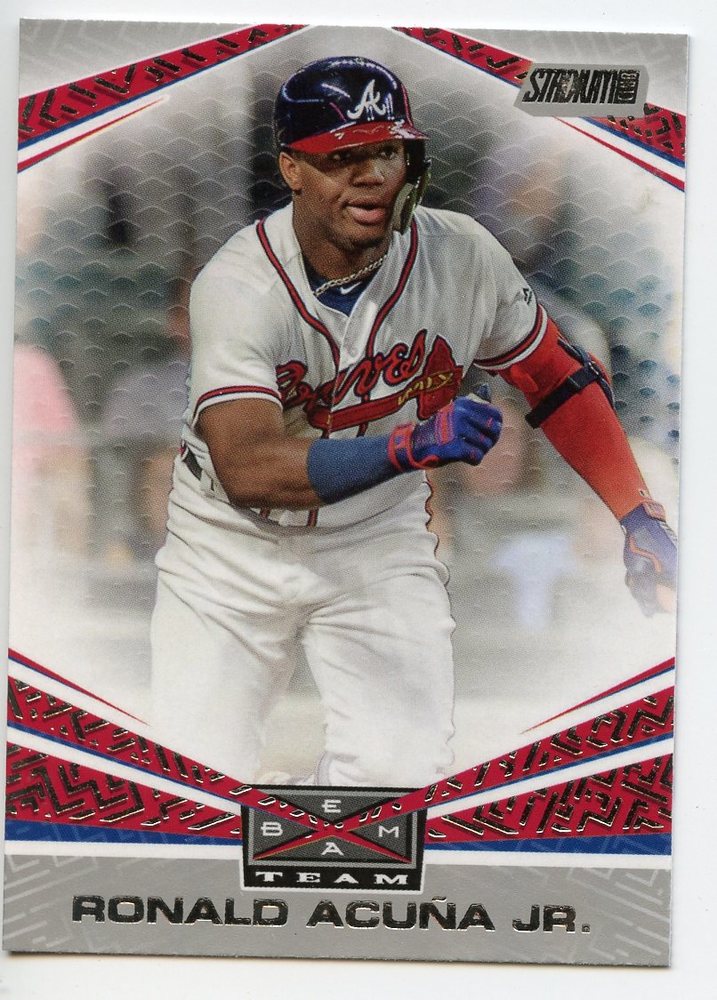 2019 Stadium Club Beam Team #BT18 Ronald Acuna Jr.