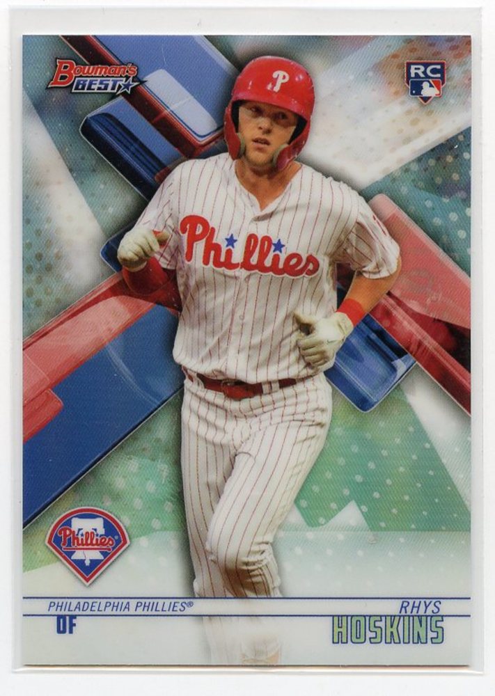 2018 Bowman's Best Refractors #36 Rhys Hoskins