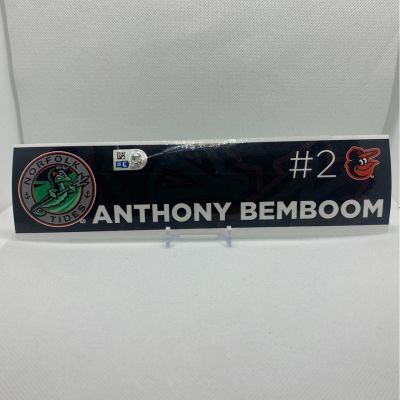 2023 Anthony Bemboom Norfolk Tides Locker Tag