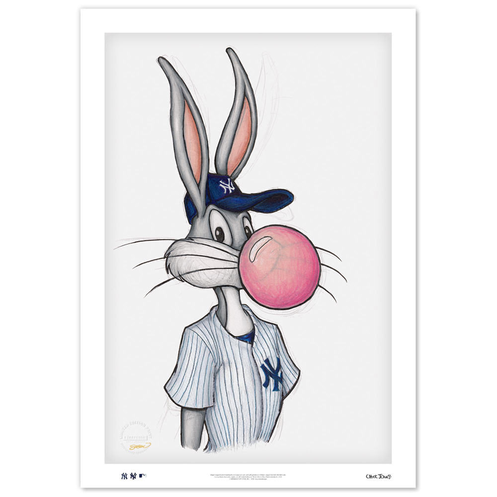 Bugs Bunny - New York Yankees - Limited Edition Print of 100 by Artist ...