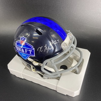 NFL - Panthers Xavier Legette Signed NFL Draft Mini Helmet