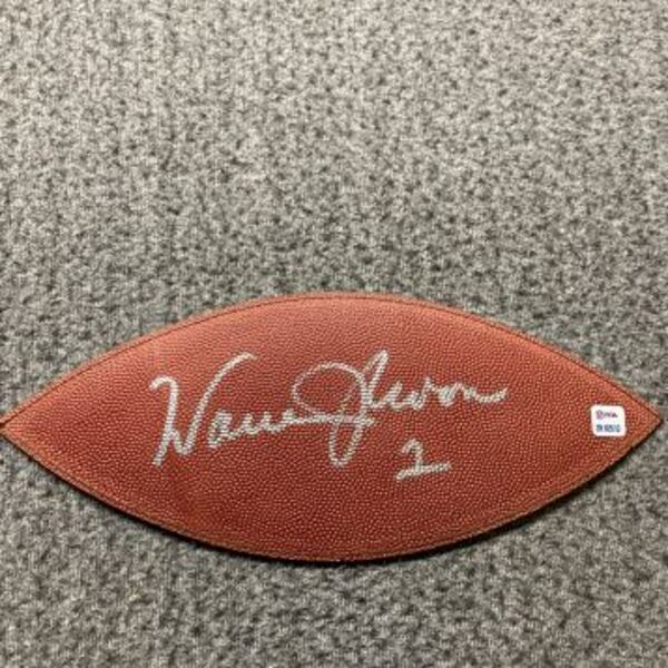 NFL - Seahawks Warren Moon Signed Authentic Panel