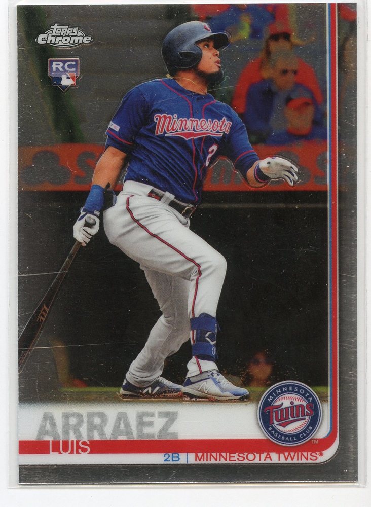 2019 Topps Chrome Update #45 Luis Arraez Rookie Card