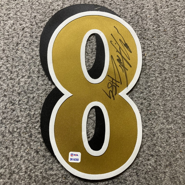 NFL - Ravens Mark Andrews Signed Jersey Number