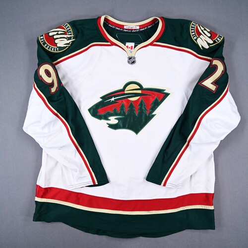 Image of Radivojevic, Branko - Minnesota Wild - Game-Worn White Set 1 Jersey - 2007-08 NHL Season