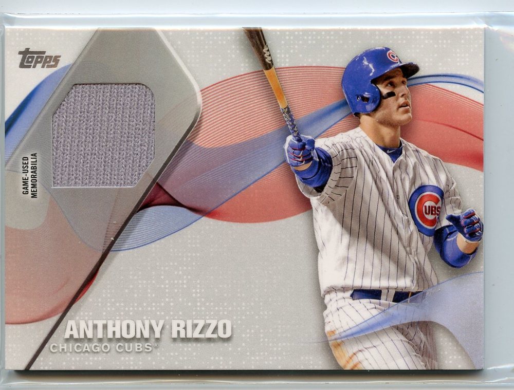2017 Topps Major League Materials #MLMARI Anthony Rizzo S2