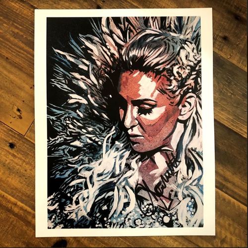 Charlotte SIGNED 11 x 14 Rob Schamberger Print