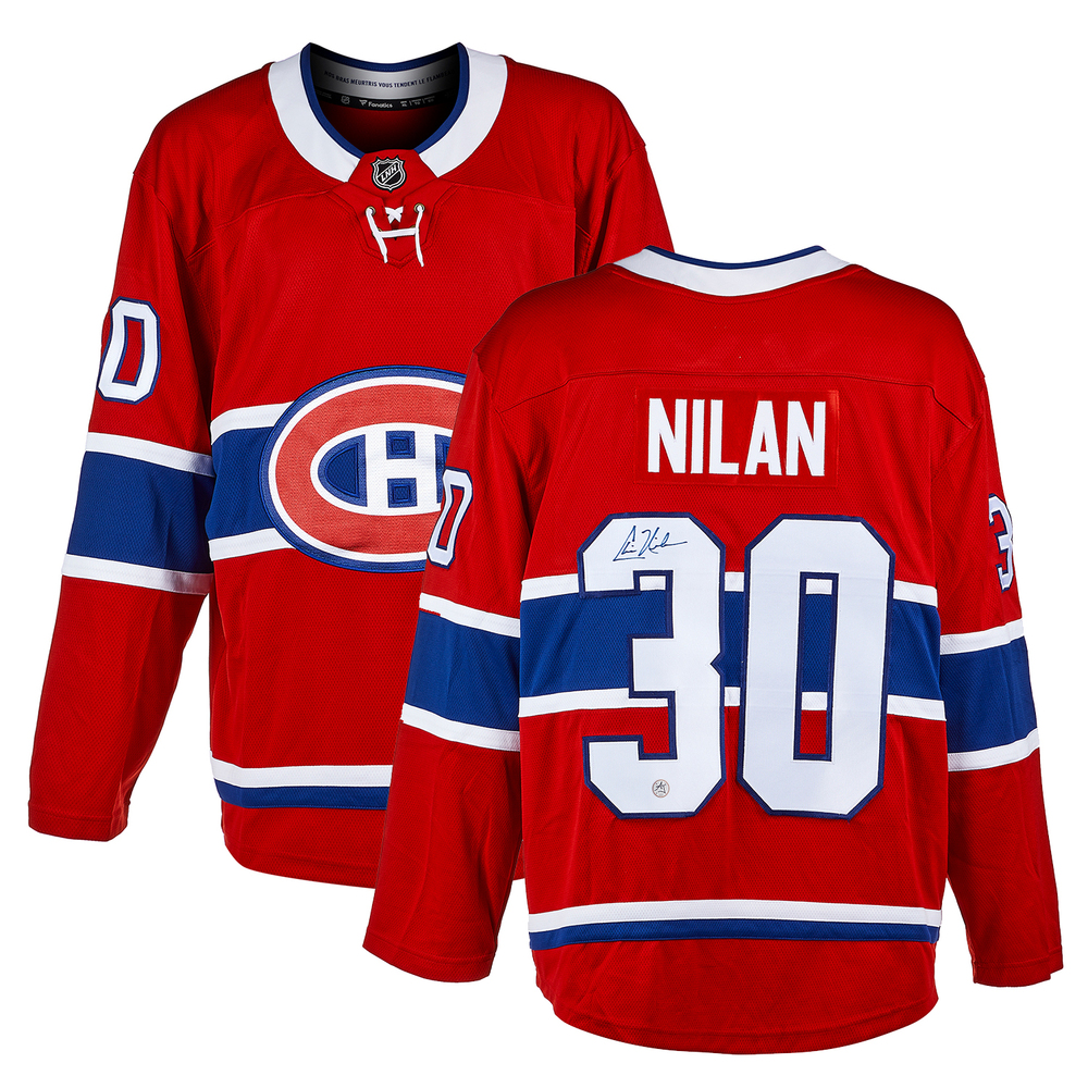 Chris Nilan Autographed Montreal Canadiens Fanatics Breakaway Jersey