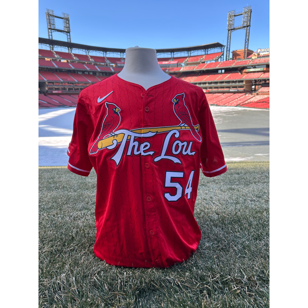 Cardinals Authentics: Team Issued City Connect Jersey - Sonny Gray