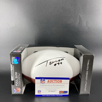 NFL - Browns Wyatt Teller Signed Panel Ball With Pro Bowl Logo