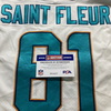NFL - Dolphins Joby Saint Fleur Game Cut Jersey Size 40