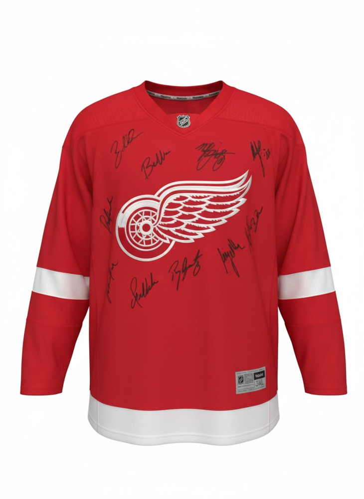Detroit Red Wings Alumni Signed Jersey