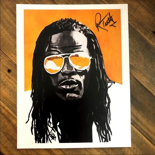 R Truth SIGNED 11 x 14 Rob Schamberger Print