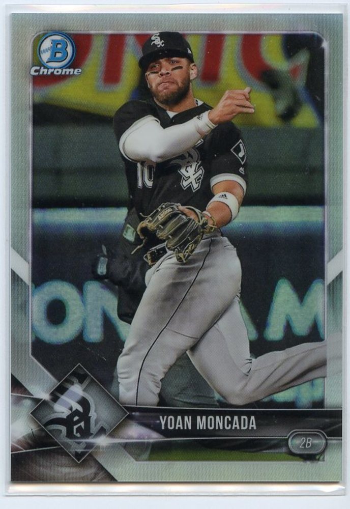 2018 Bowman Chrome Refractors #14 Yoan Moncada