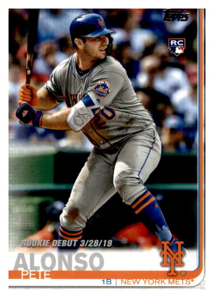 2019 Topps Update #US198 Pete Alonso Rookie Debut