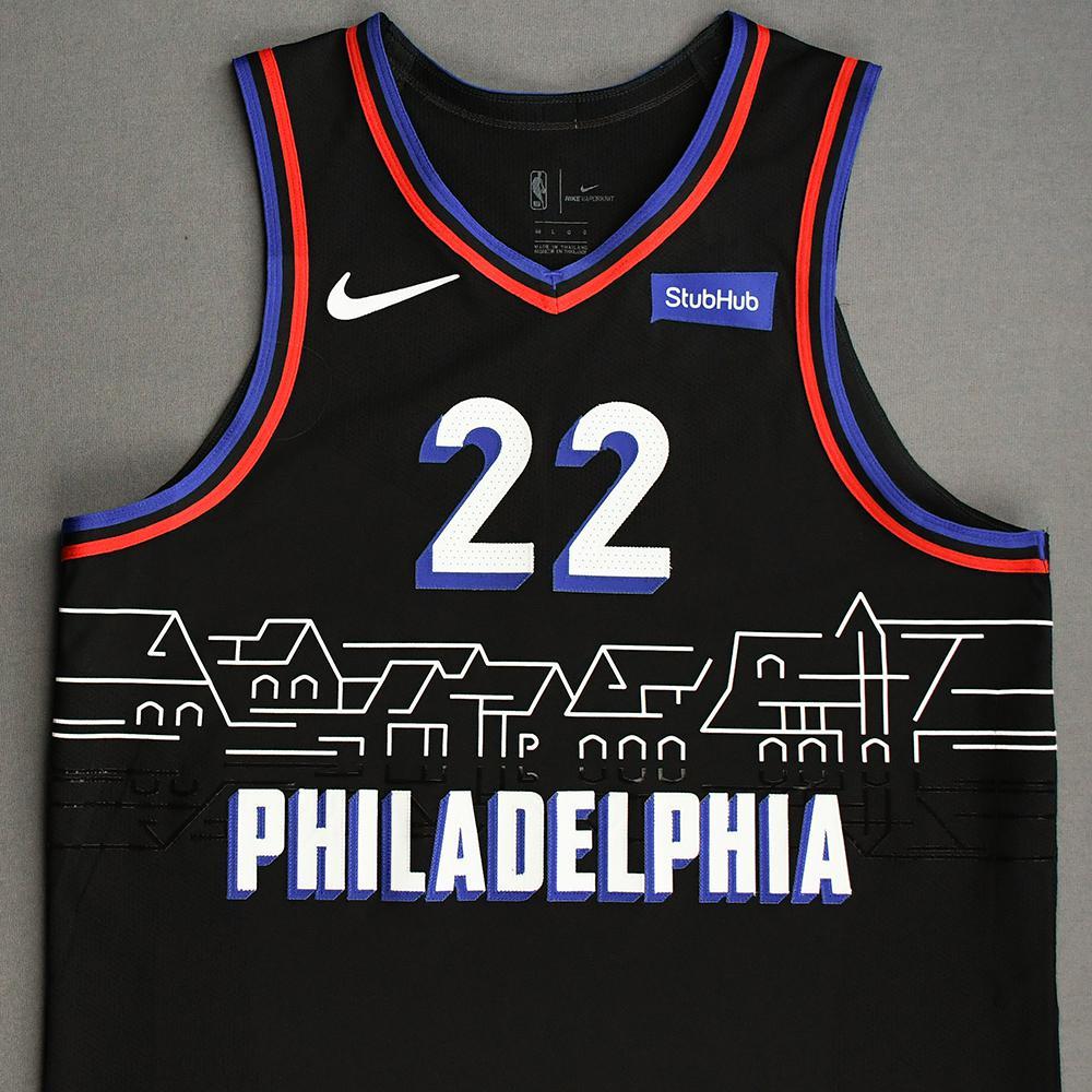 Matisse Thybulle - Philadelphia 76ers - Game-Worn City Edition Jersey - 2020-21 NBA Season | NBA 