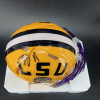 NFL - Jaguars Brian Thomas Signed LSU Mini Helmet