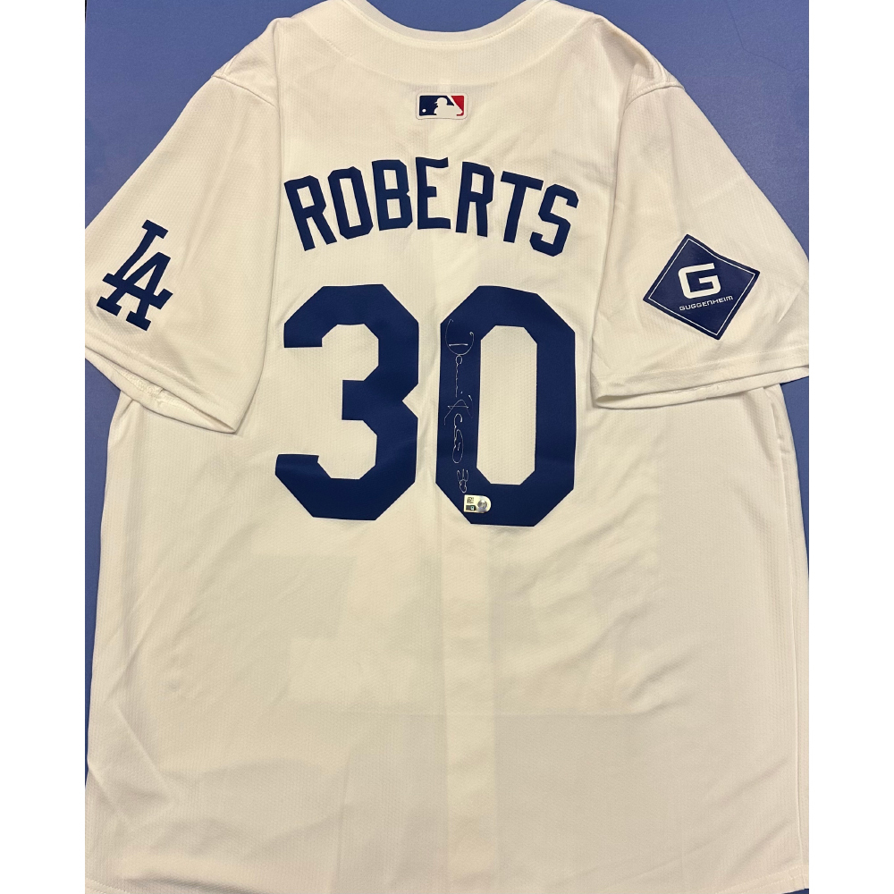Dave Roberts MLB Authenticated Autographed 2025 Dodgerfest Worn