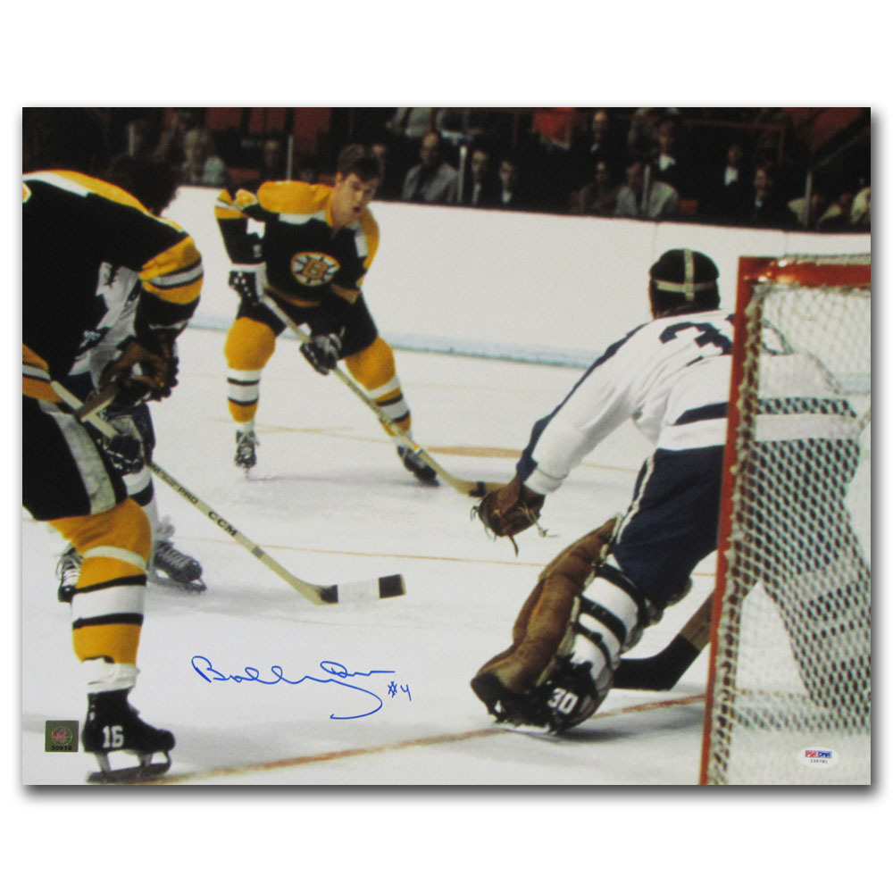 Bobby Orr Autographed Boston Bruins 16X20