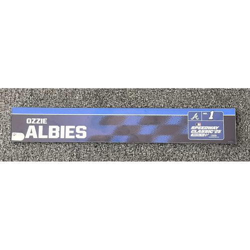 Ozzie Albies Autographed Louisville Slugger Bat | MLB Auctions