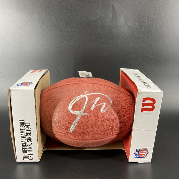 NFL - Dolphins Jaylen Wright Signed Authentic Football