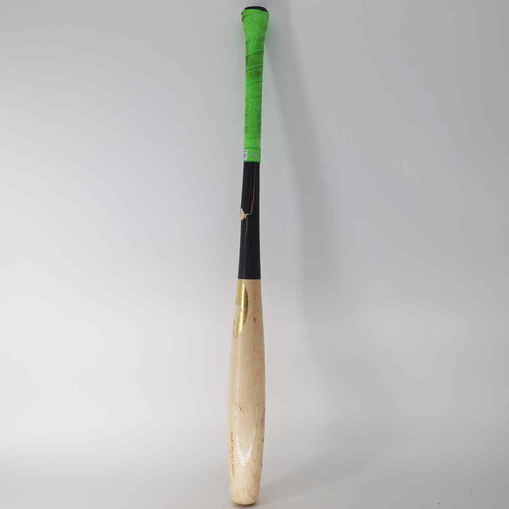 Jeff McNeil - Game-Used Cracked Bat - Torpedo Style - 2025 Season