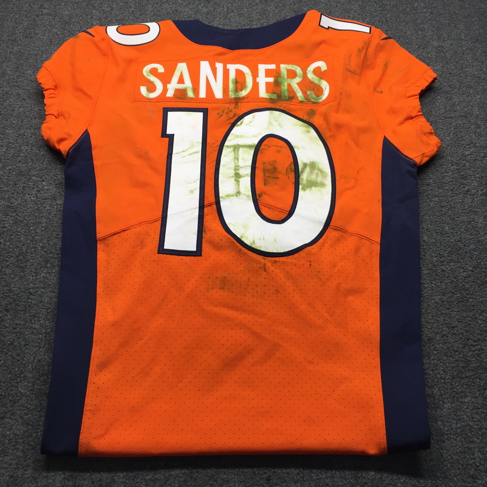 NFL Auction STS Broncos Emmanuel Sanders Game Used Jersey (November