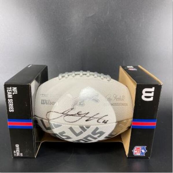 NFL - Lions Jared Goff Signed Training Camp Composite Football