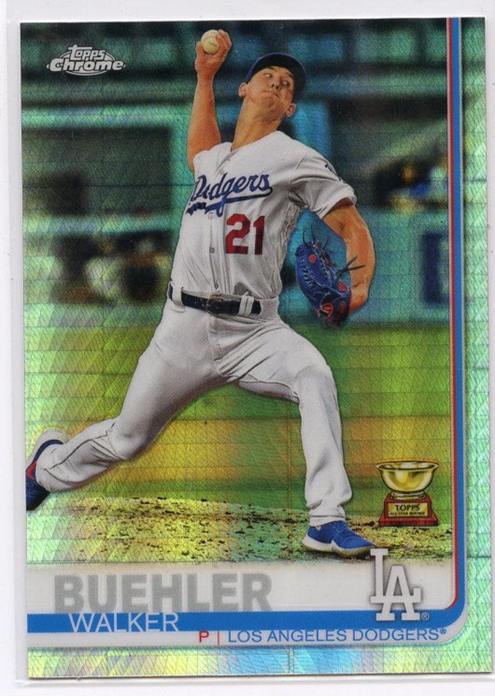 2019 Topps Chrome Prism Refractors #90 Walker Buehler