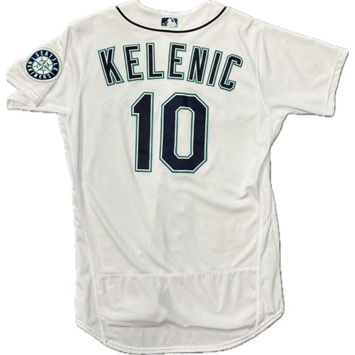 Jarred Kelenic Game Used 2021 Rookie Season Jersey 9th Career Home Run
