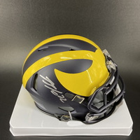 NFL - Michigan Blake Corum Signed Mini Helmet