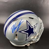 NFL - Cowboys Deuce Vaughn signed authentic helmet