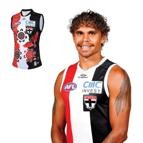 Photo of Liam Henry #23 - 2025 Player First Nations Home Guernsey* Signed -  Player Issue