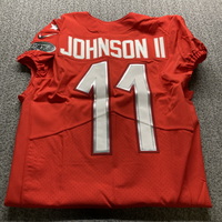 NFL - Jets Jermaine Johnson II Game Issued Pro Bowl Jersey Size 42