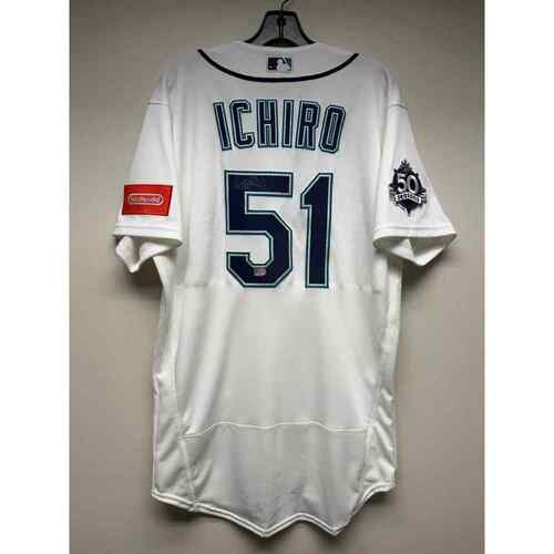 Ichiro Suzuki Team Issued Jersey - Ichiro Number Retirement