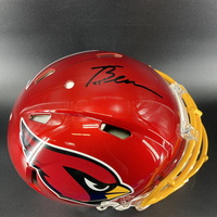 NFL - Cardinals Trey Benson Signed Authenitc Flash Speed Helmet