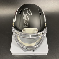 NFL - Falcons Chris Lindstrom Signed Mini Helmet