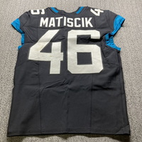 London Games - Jaguars Ross Matiscik Game Worn Jersey (10/01/23) Size 46