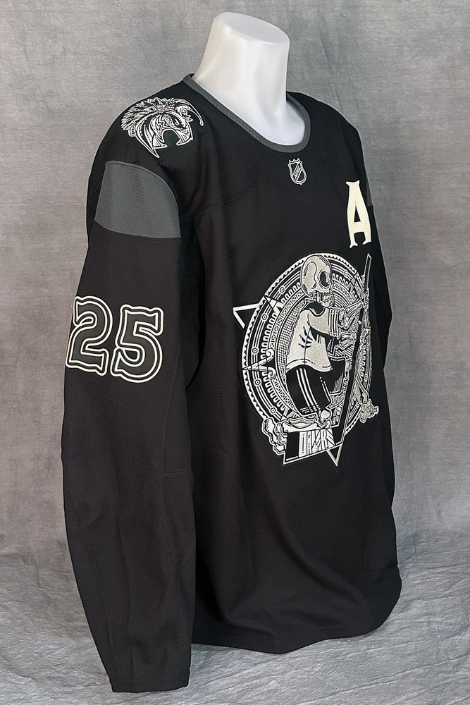 Darnell Nurse #25 - Autographed 2025-26 Edmonton Oilers Dia de los Muertos (Day of the Dead) Ltd Edition Fanatics Practice Jersey (Autographed Only / Not Worn)