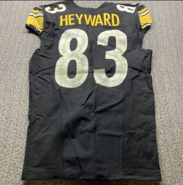 Crucial Catch - Steelers Connor Heyward Game Worn Jersey (10/29/23) Size 44
